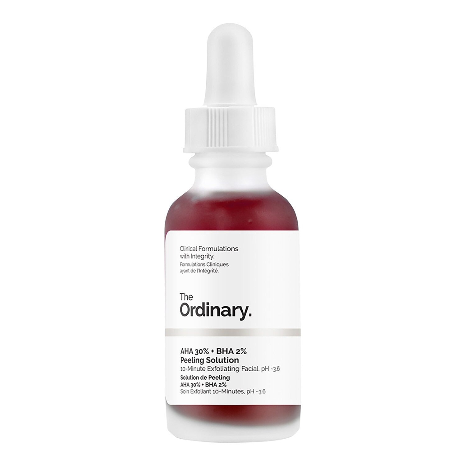 THE ORDINARY - Solution de Peeling AHA 30% + BHA 2% - 30ml